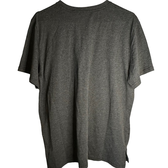 Nike Dri Fit T-Shirt Size L Gray Swoosh Logo Athletic Short Sleeve Casual Mens - Picture 4 of 7